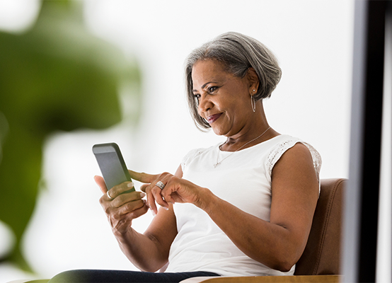 Woman With Iphone